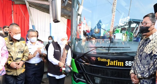 Segini Tarif Bus Trans Jatim Koridor 1 Dan Letak Haltenya